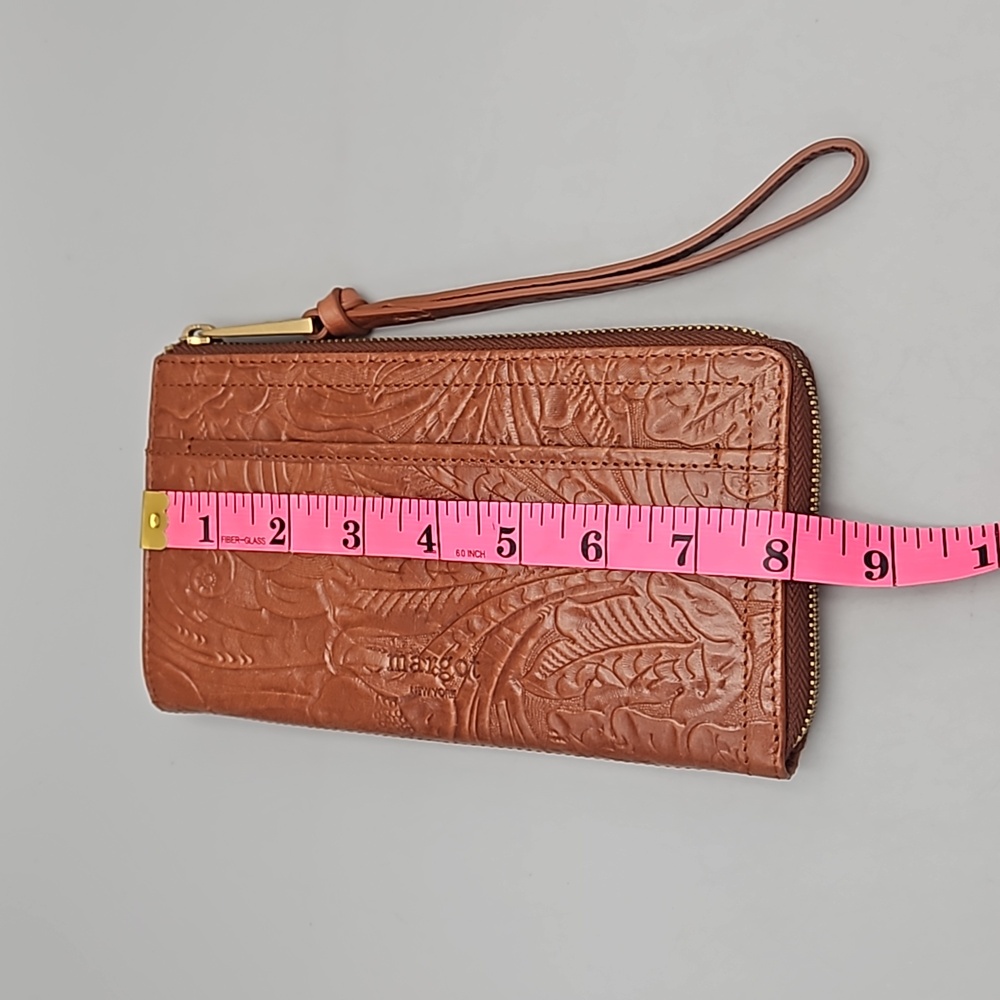 Margot New York Tooled Leather Wallet - Picture 10 of 11